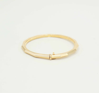 David Yurman Stax Faceted Bracelet 18k Gold