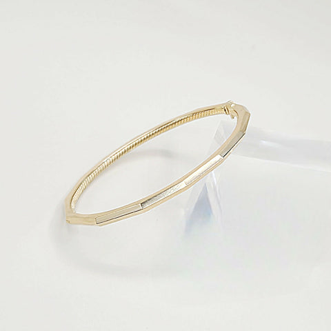 David Yurman Stax Faceted Bracelet 18k Gold