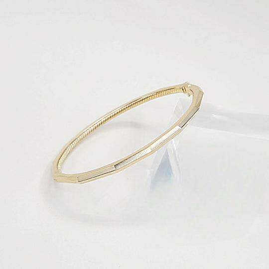 David Yurman Stax Faceted Bracelet 18k Gold