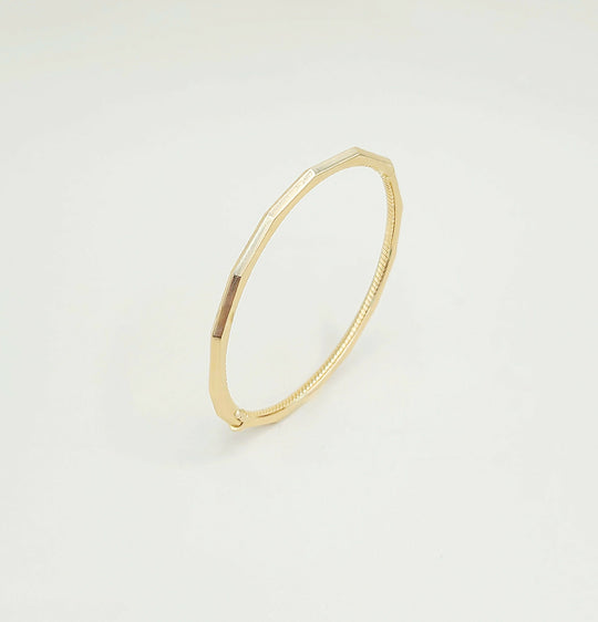 David Yurman Stax Faceted Bracelet 18k Gold