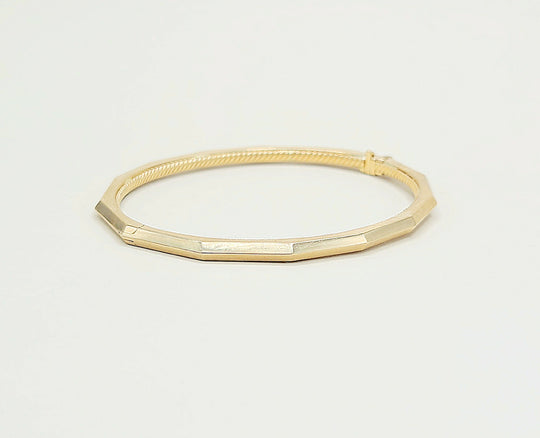 David Yurman Stax Faceted Bracelet 18k Gold