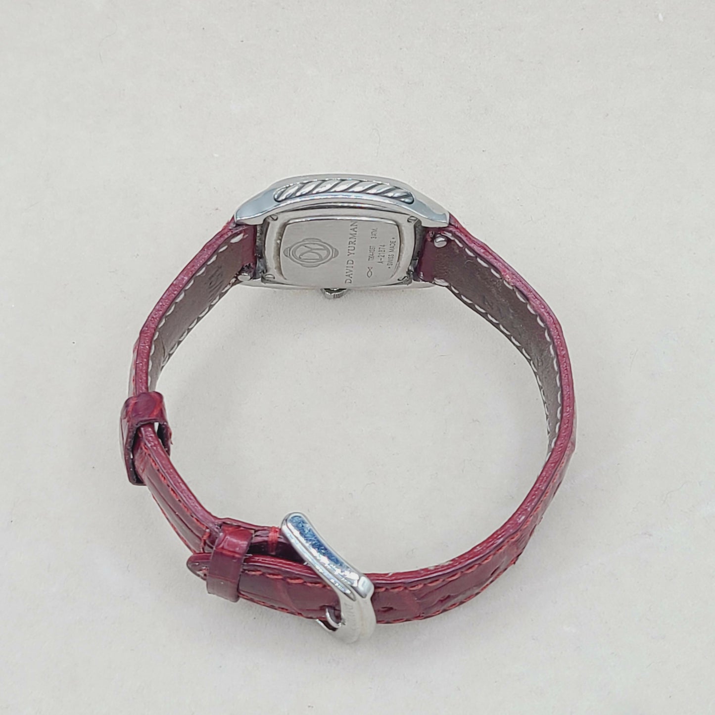  David Yurman Thoroughbred Watch Pink Sapphire