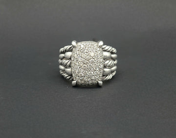  -David Yurman-Tides Diamond Statement-Ring