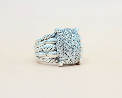  -David Yurman-Tides Diamond Statement-Ring