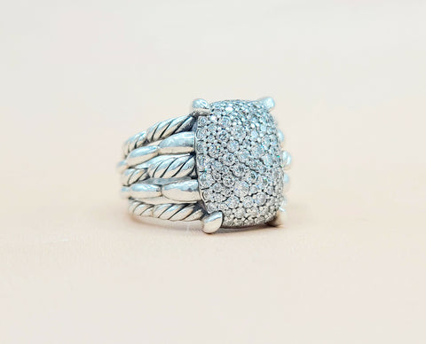  -David Yurman-Tides Diamond Statement-Ring