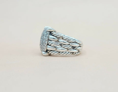  -David Yurman-Tides Diamond Statement-Ring