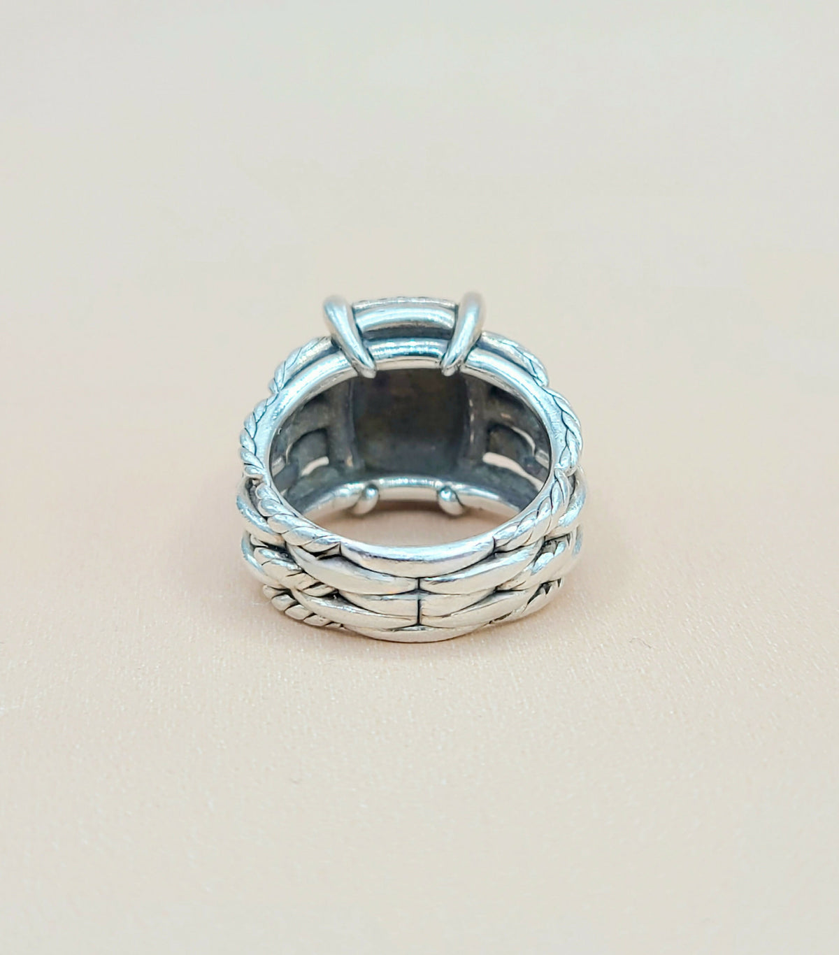  -David Yurman-Tides Diamond Statement-Ring