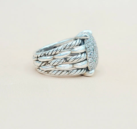  -David Yurman-Tides Diamond Statement-Ring