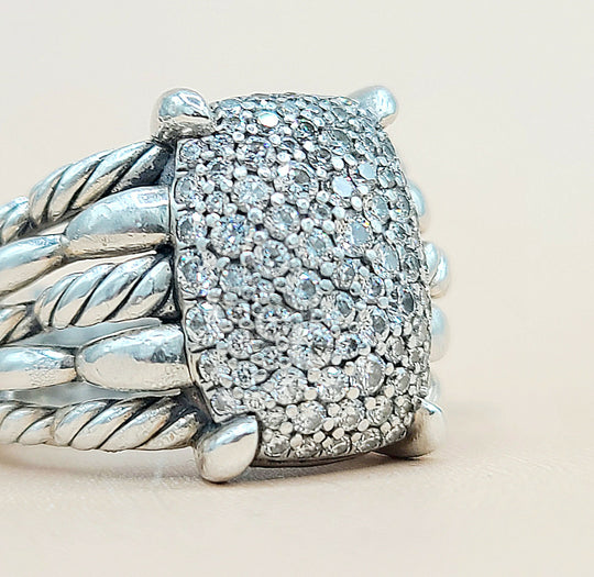  -David Yurman-Tides Diamond Statement-Ring
