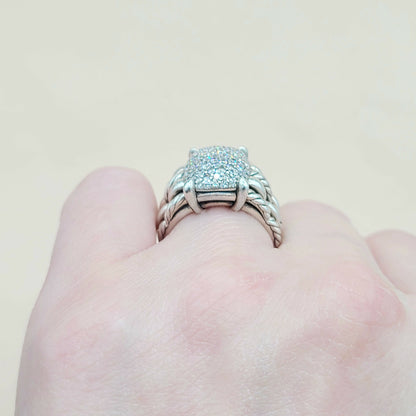  -David Yurman-Tides Diamond Statement-Ring
