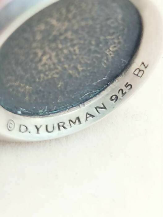 hallmark David Yurman Tree of Life Amulet Bronze & Sterling Silver | AYW Luxury