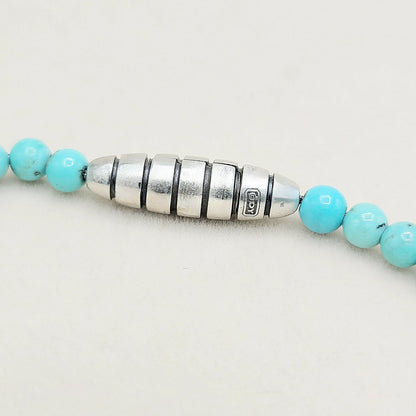 hallmark of David Yurman Turquoise Beads Southwest Bracelet