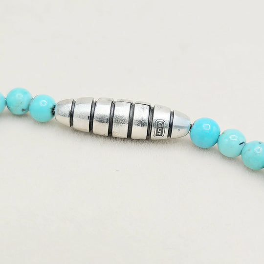 hallmark of David Yurman Turquoise Beads Southwest Bracelet