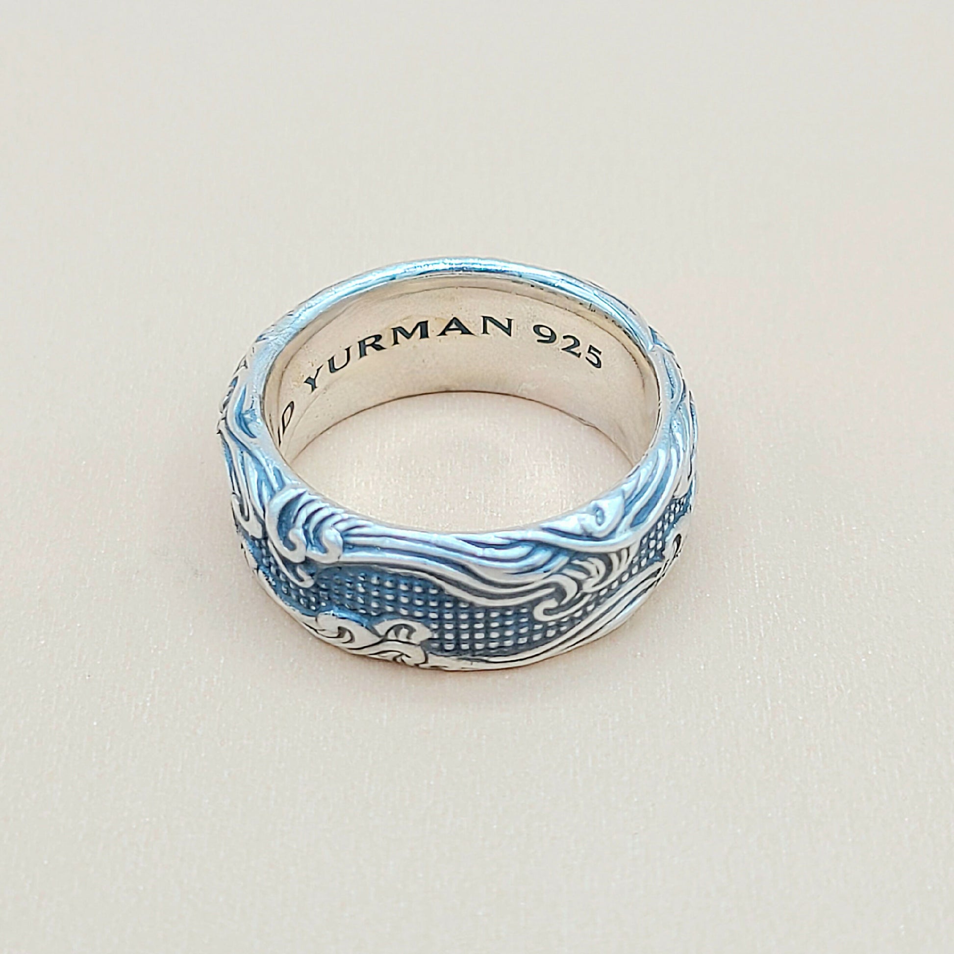    David Yurman-Waves-Band Ring 10mm