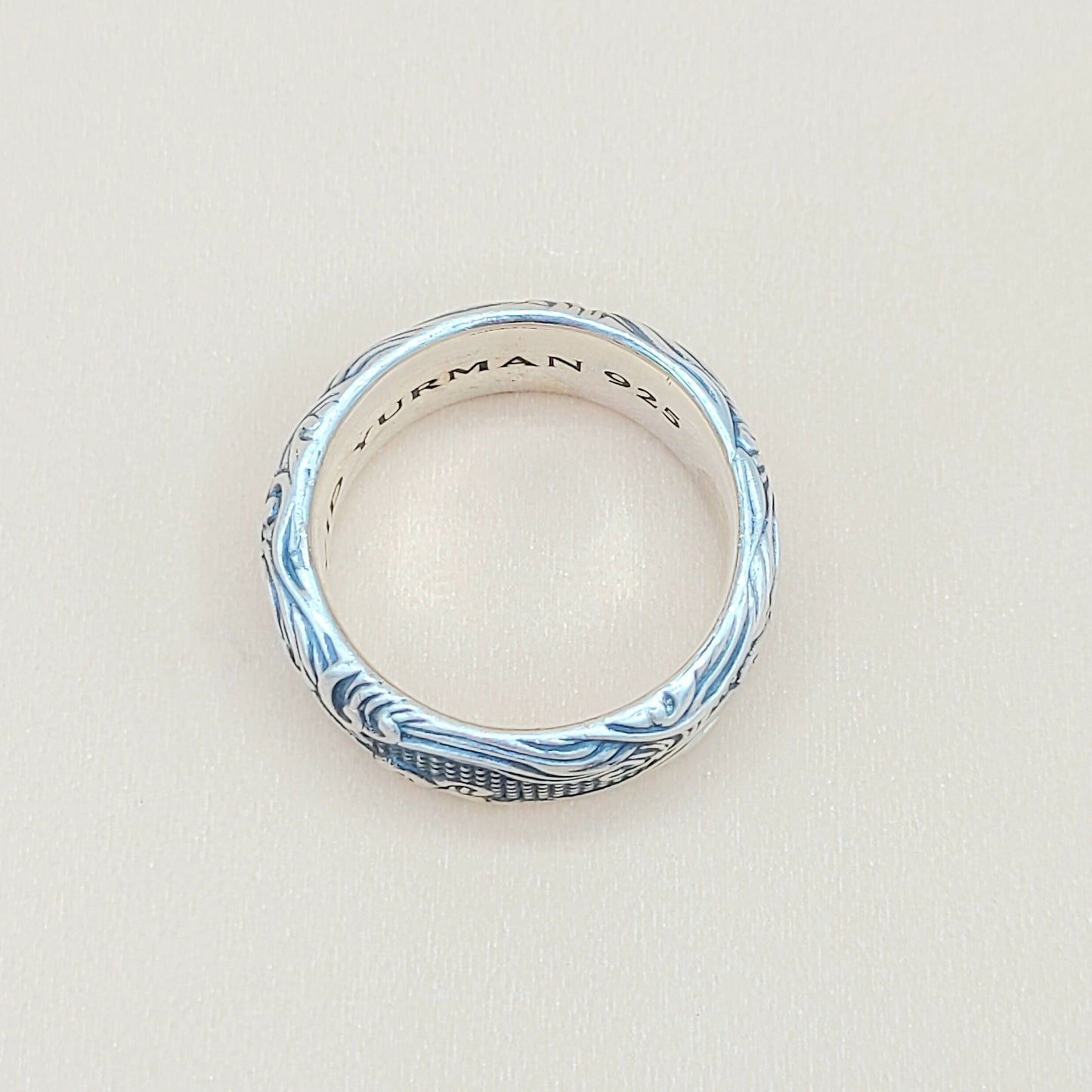    David Yurman-Waves-Band Ring 10mm