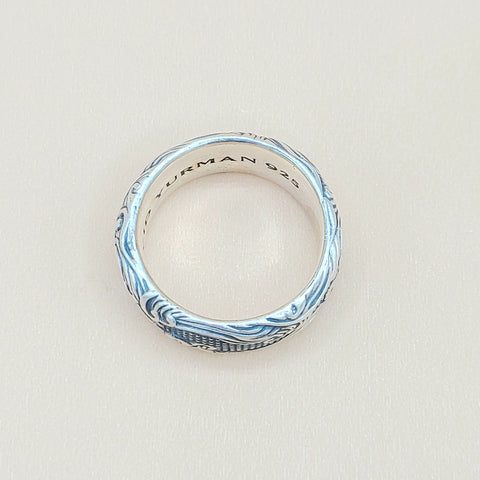 David Yurman-Waves-Band Ring 10mm