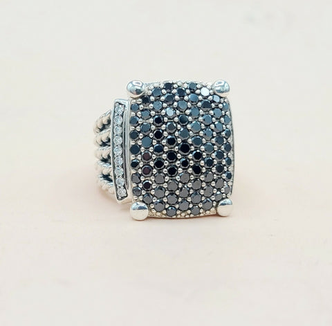  David Yurman Wheaton 20×16 Diamond Ring