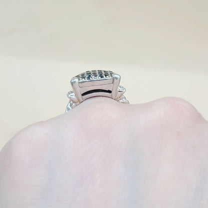 David Yurman Wheaton 20×16 Diamond Ring | Certified Pre-Owned  AYW Luxury #