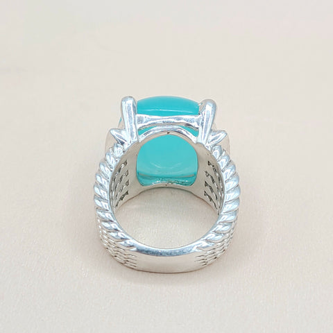  David-Yurman-Wheaton-20x15-Aqua Chalcedony-Diamond-Ring