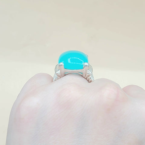  David-Yurman-Wheaton-20x15-Aqua Chalcedony-Diamond-Ring