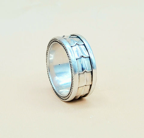  David Yurman Wide-Armory-Band-Ring