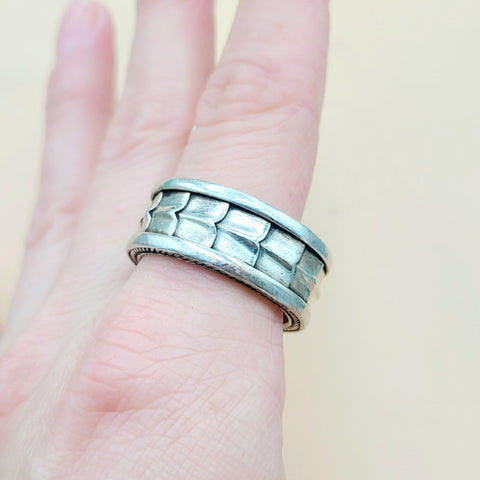 David Yurman Wide-Armory-Band-Ring
