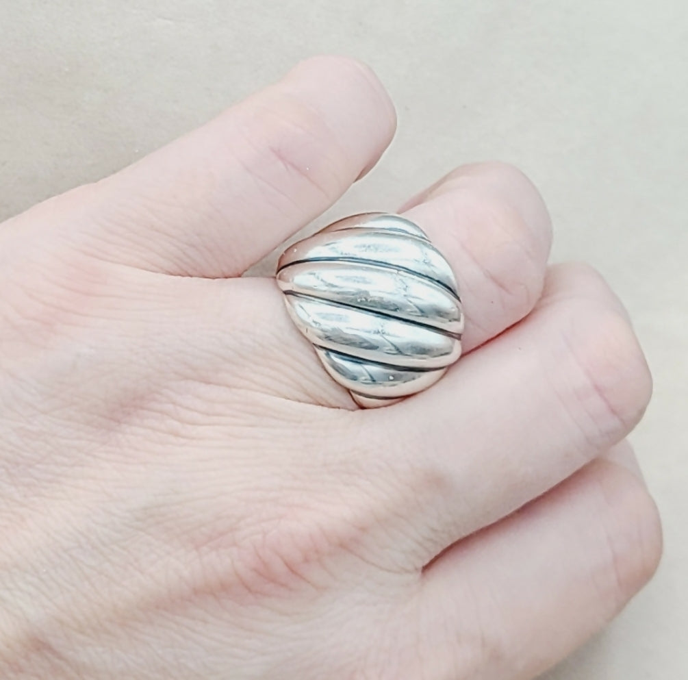 David Yurman Wide Hampton Cable Ring