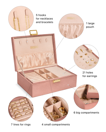 Large Jewelry Box Organizer  AYW Luxury #