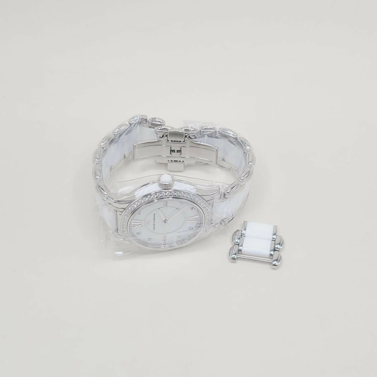 David Yurman Classic Quartz Watch – Ceramic & Diamond Bezel