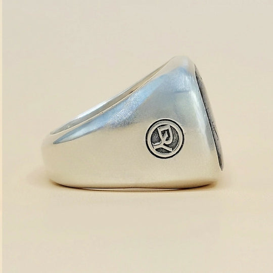 David Yurman Exotic Stone Ring in Sterling Silver With Pietersite
