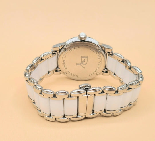  David Yurman Classic Quartz Watch – Ceramic & Diamond Bezel