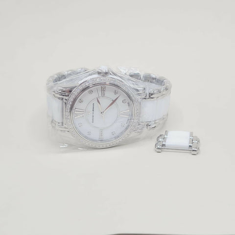 David Yurman Classic Quartz Watch – Ceramic & Diamond Bezel