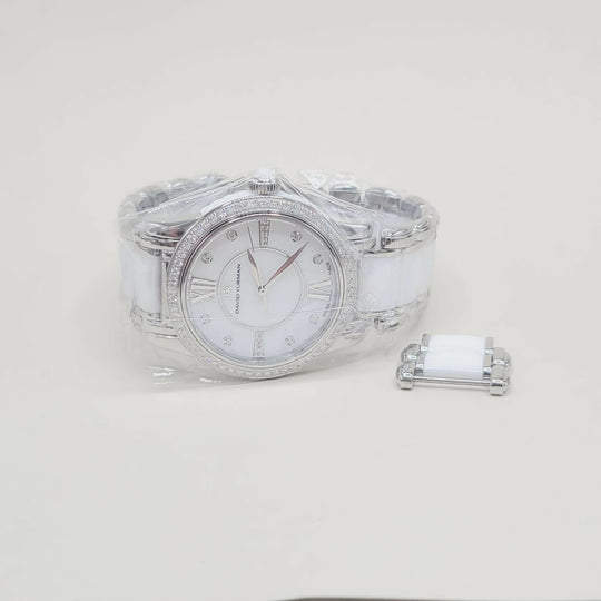 David Yurman Classic Quartz Watch – Ceramic & Diamond Bezel