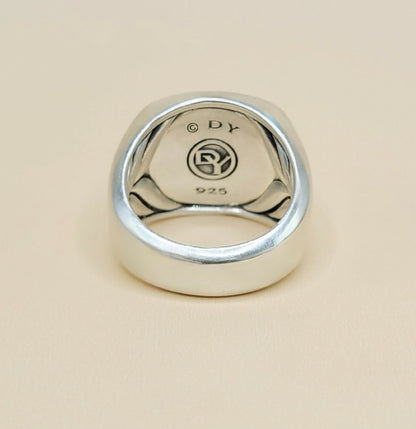 David Yurman Exotic Stone Ring in Sterling Silver With Pietersite
