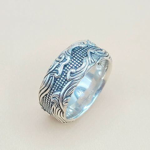  David Yurman-Waves-Band Ring